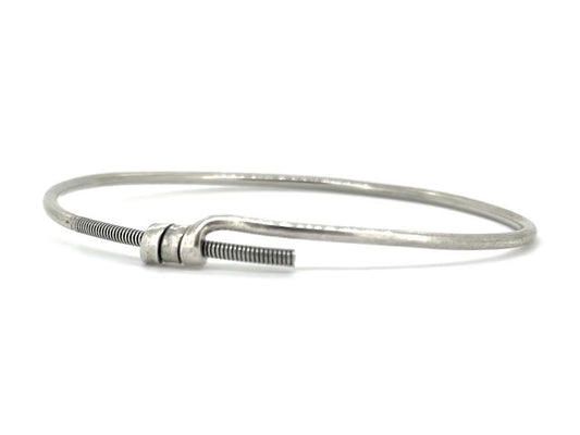 Silver sliding bracelet
